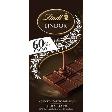 Lindt 60 % 3 x 100 g
