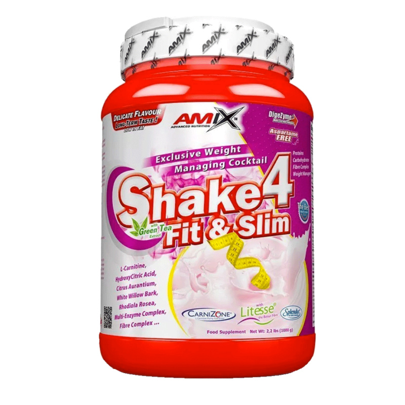 Amix Nutrition Shake 4 Fit&Slim 500g - vanilka