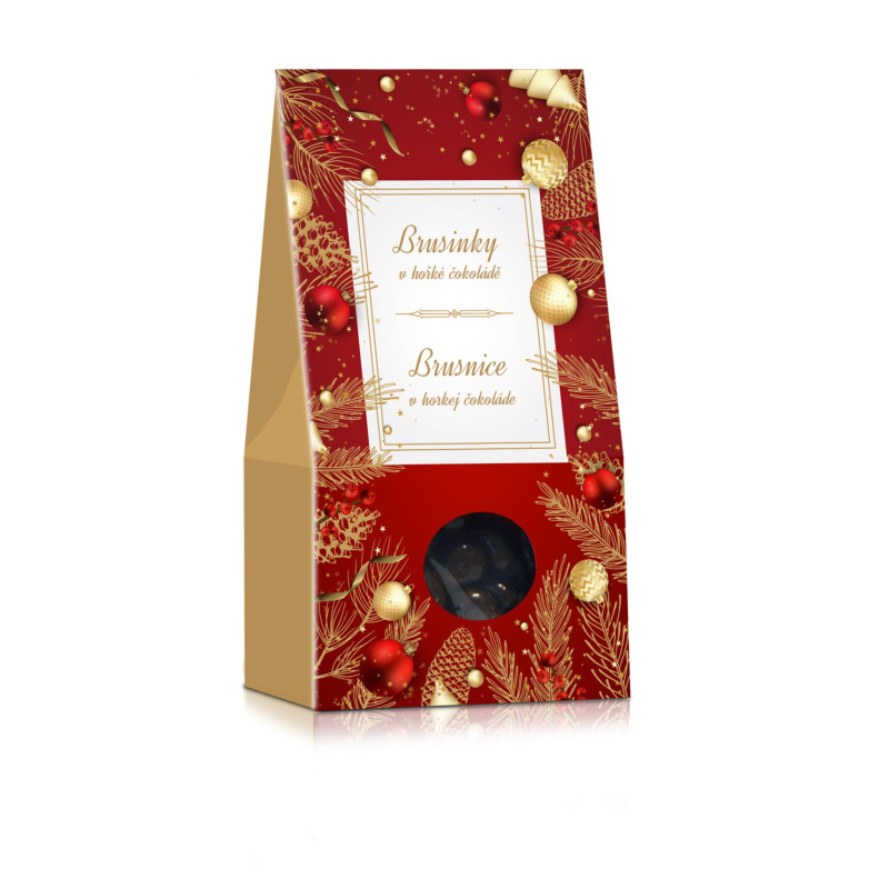 Selllot Brusinky v hořké čokoládě 150g (stříška)