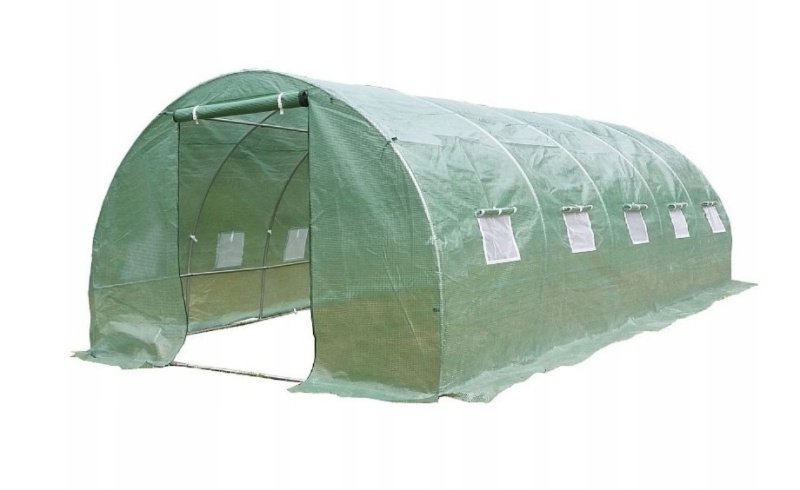VespaGarden Zahradní fóliovník 2,5x5x2m / 12,5m2 - zelený