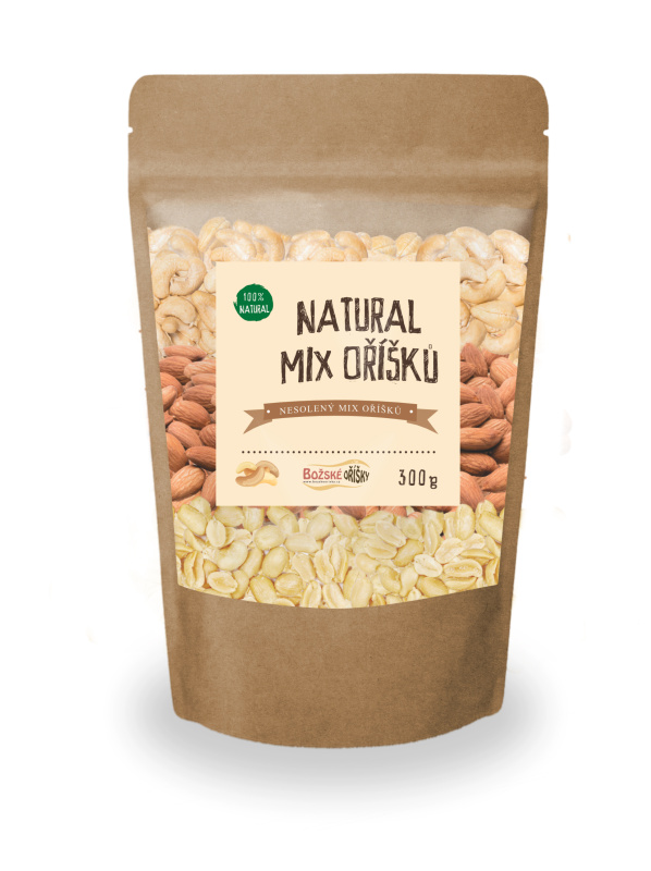 Božské Oříšky Natural mix oříšků 300 g