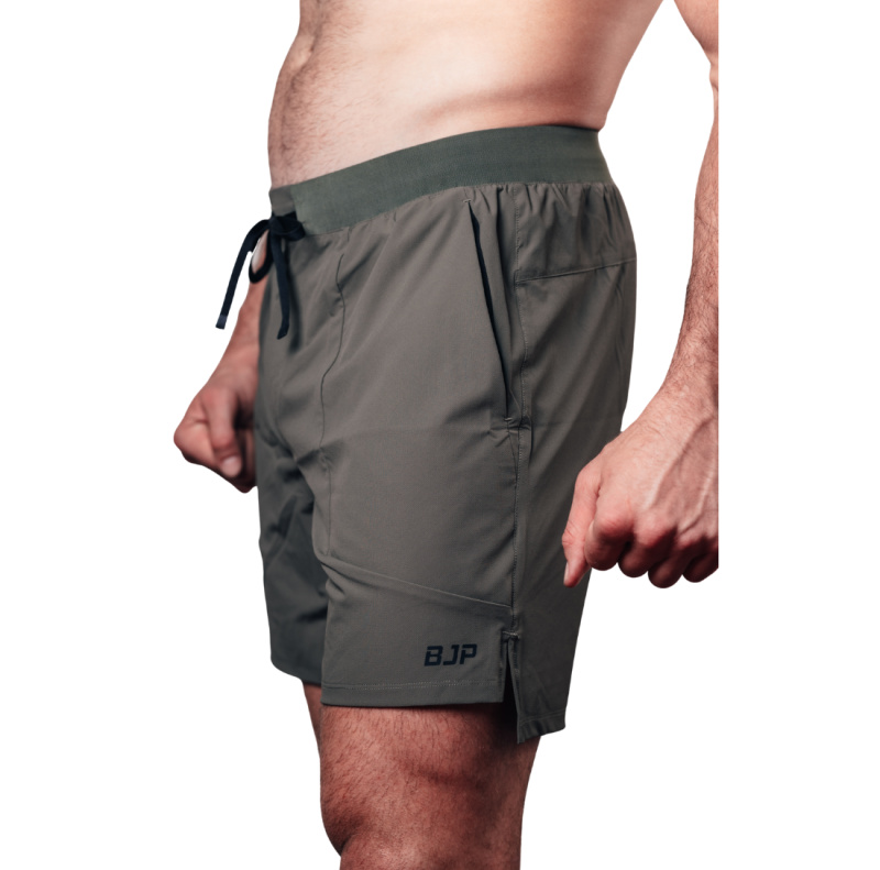 BJP Pulse Sportovní Kraťasy, Olivově zelená Velikost: S