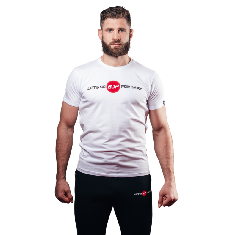 BJP Tričko Fight Edition - Let's go for that, bílé Velikost: XXL