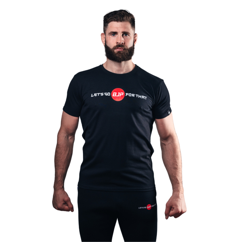 BJP Tričko Fight Edition - Let's go for that, černé Velikost: XL