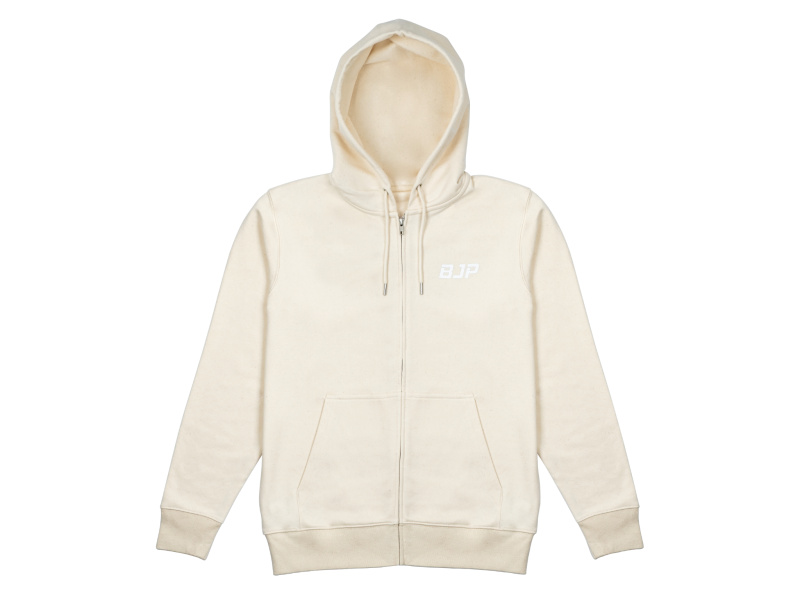 BJP Zip Hoodie Core, Natural Raw Velikost: L