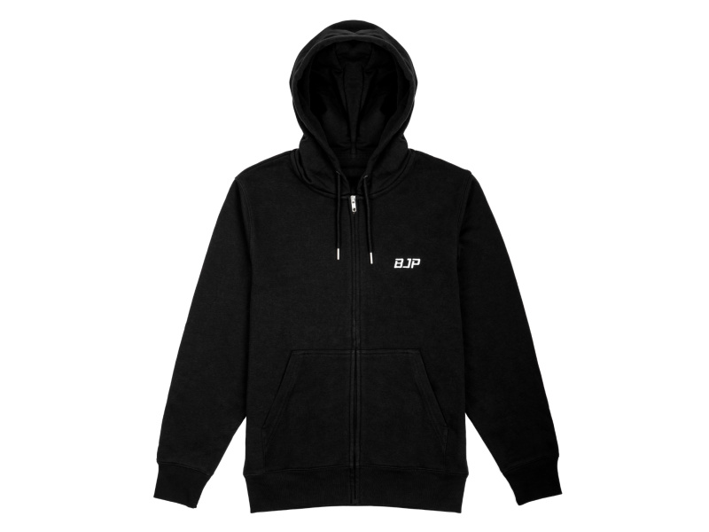 BJP Zip Hoodie Core, Black Velikost: S