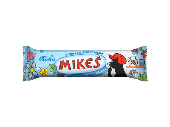 Mikeš mléčná tyčinka s bílou náplní 35 g