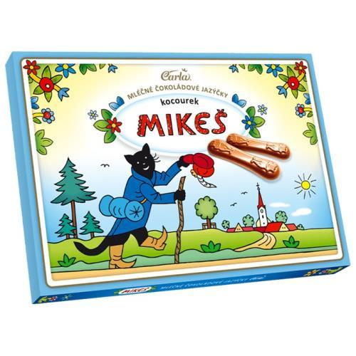 Carla čokoládové jazýčky kocour mikeš 100g