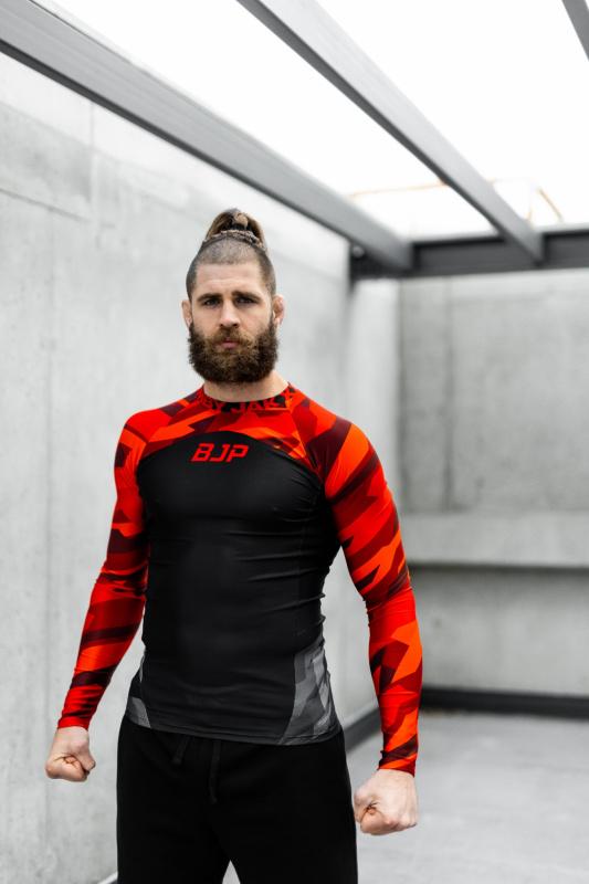 Sportovní Rashguard s dlouhým rukávem BJP Velikost: M