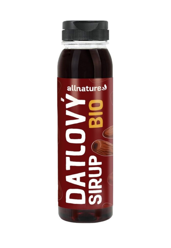 Allnature Datlový sirup BIO, 250 ml