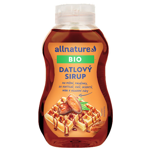Allnature Datlový sirup BIO, 250 ml