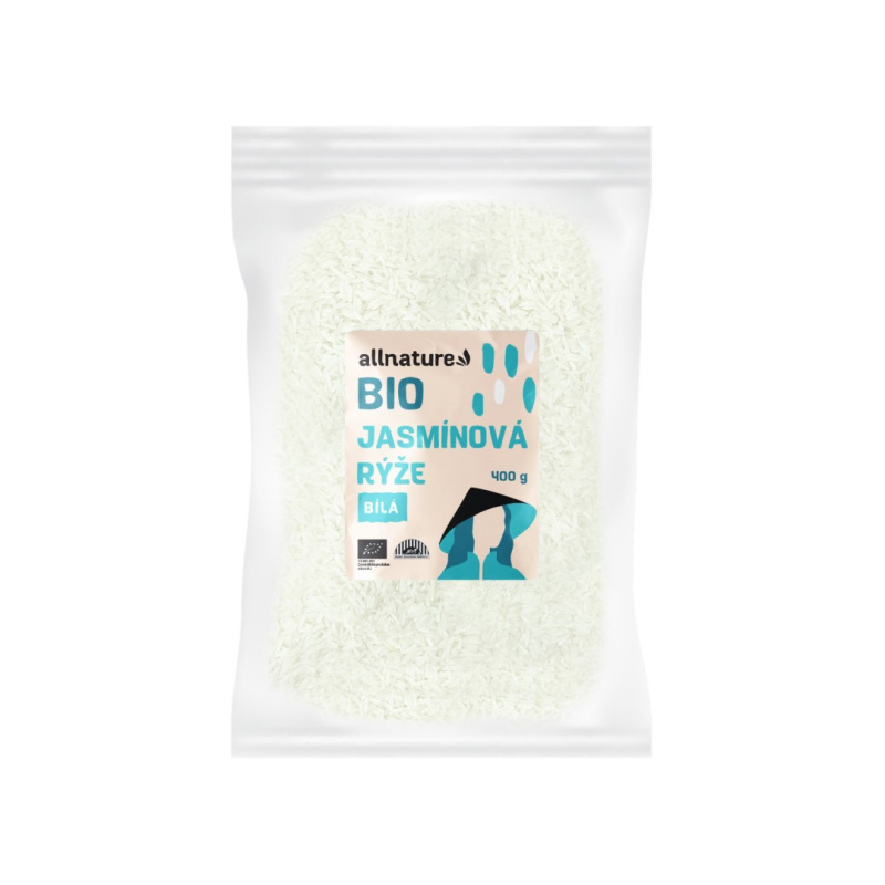 Allnature Jasmínová rýže bílá BIO 400 g