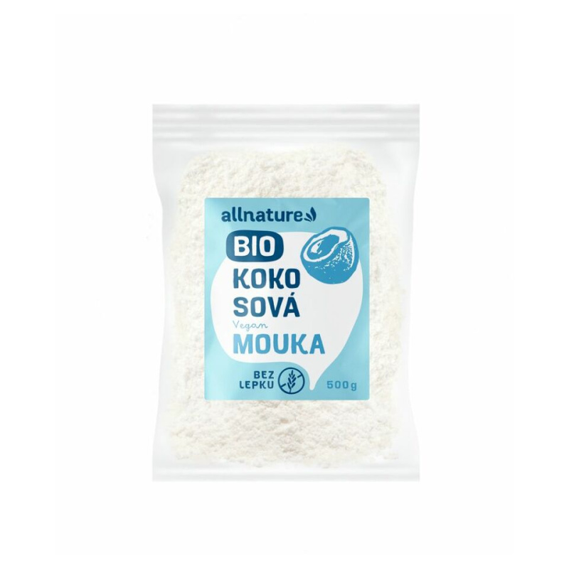 Allnature Kokosová mouka BIO, 500 g