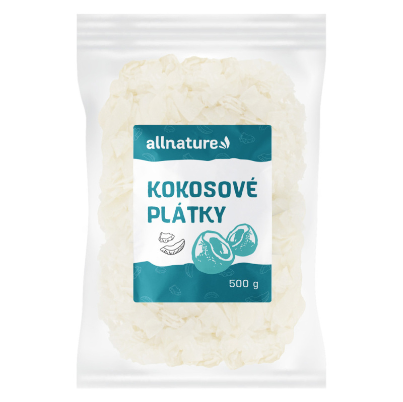 Allnature Kokosové chipsy 500 g