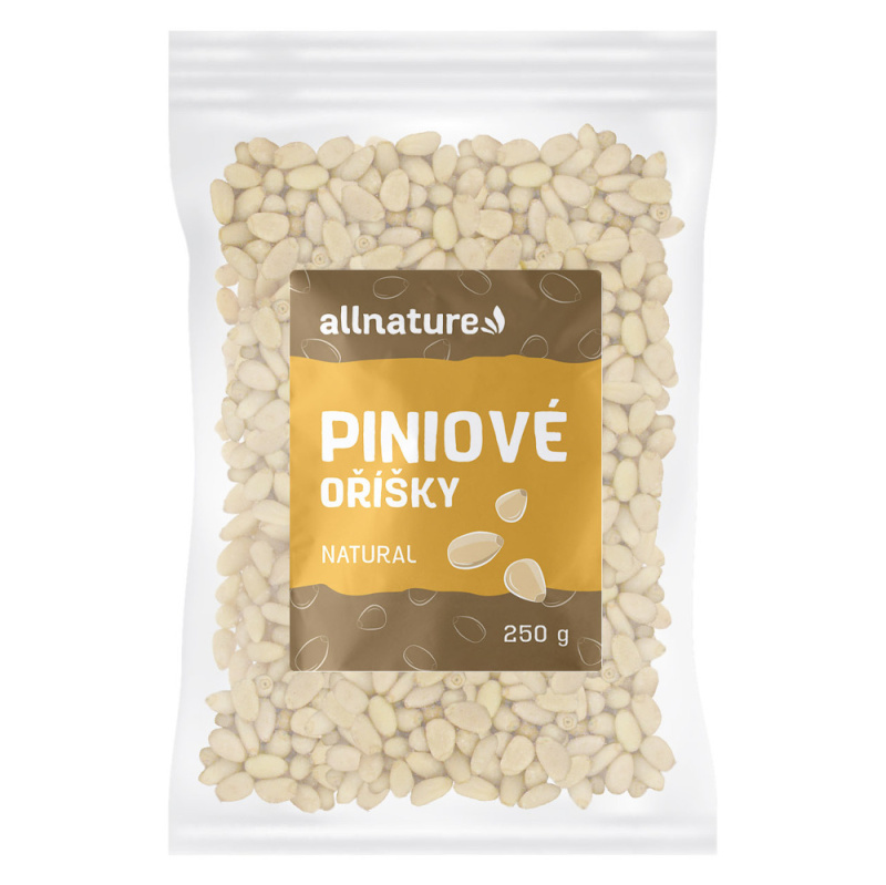 Allnature Piniové oříšky, 250 g