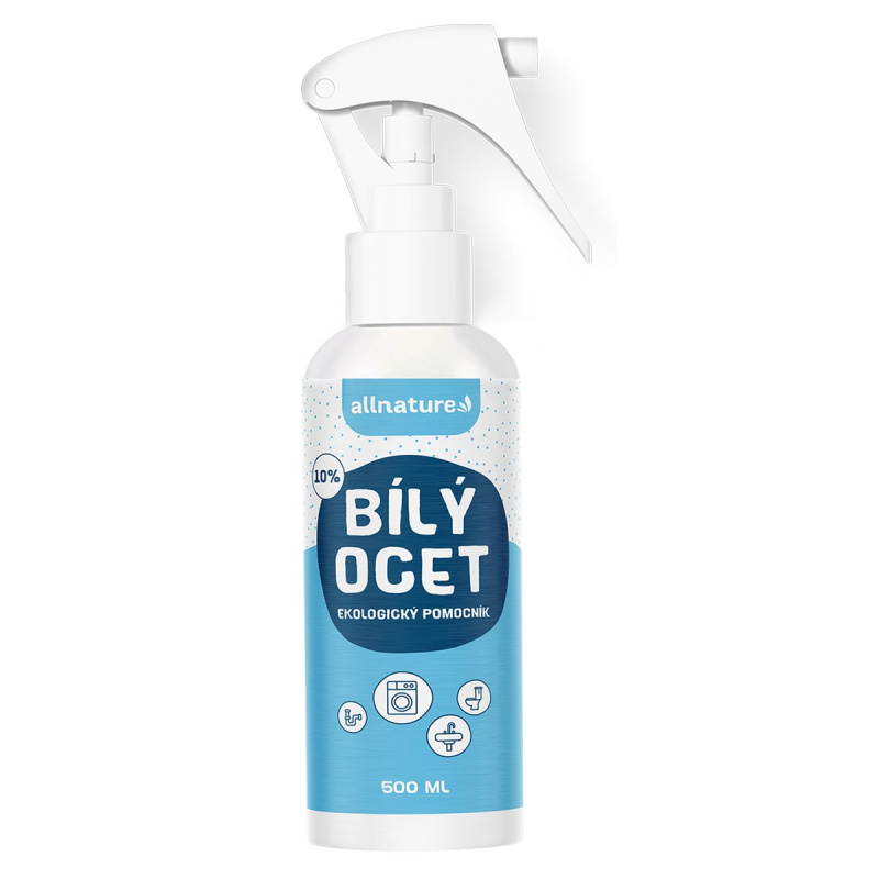 ALLNATURE Bílý ocet 10% 500 ml