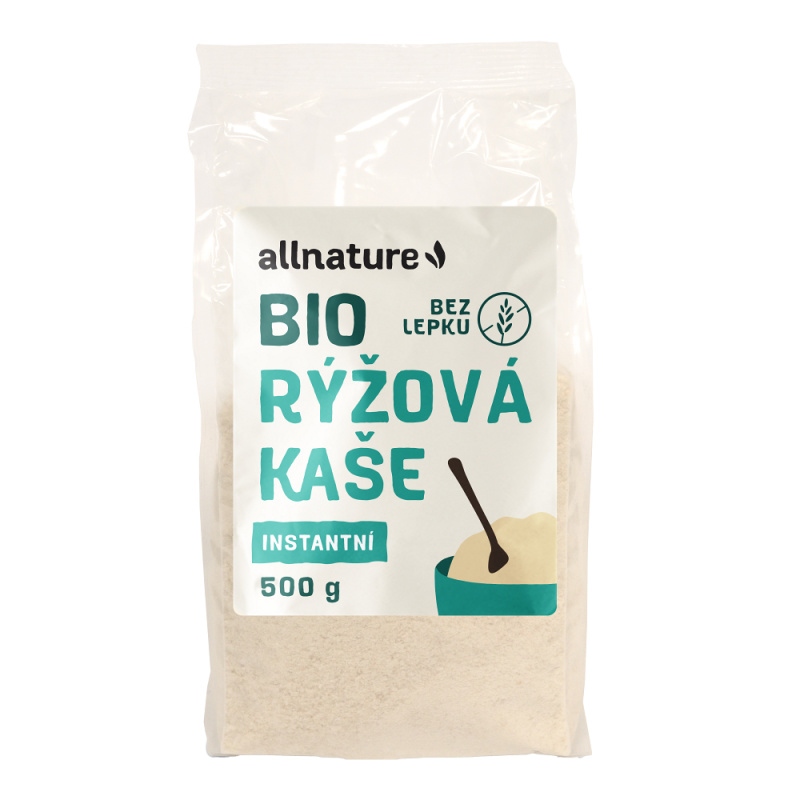 Allnature Bezlepková Rýžová kaše BIO, 500 g