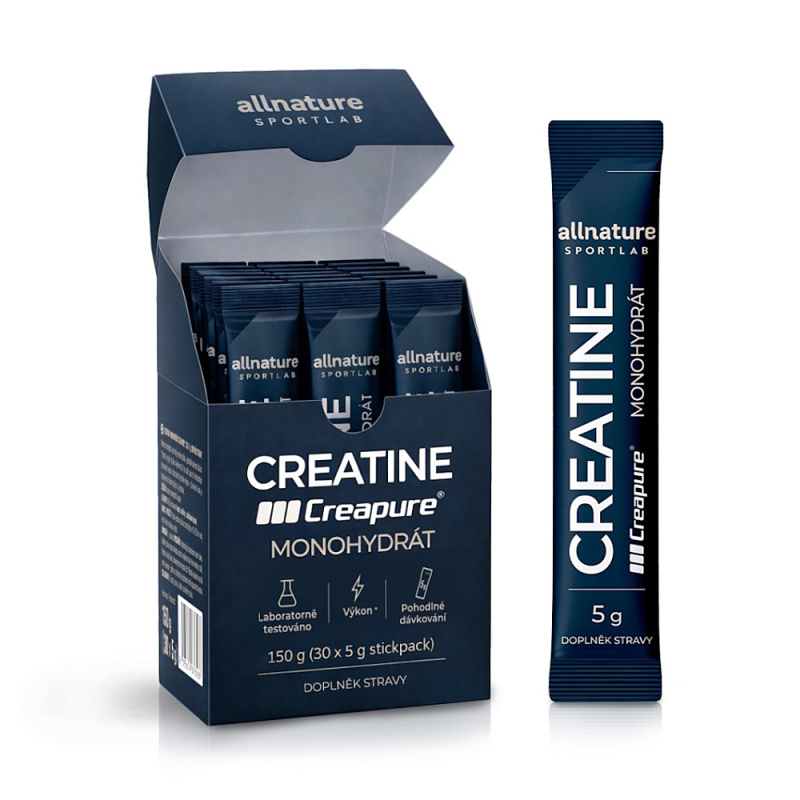 Allnature Sportlab Creatine Creapure® sticks 30x5 g