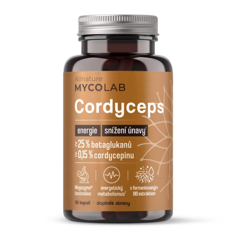 Allnature Mycolab Cordyceps cps.90
