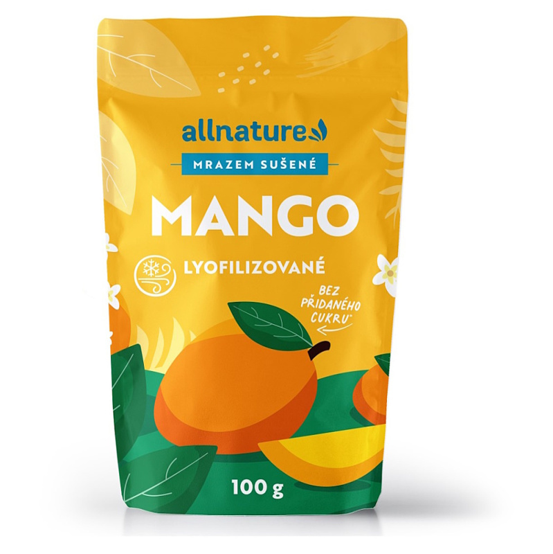 Allnature Mango sušené mrazem 100 g