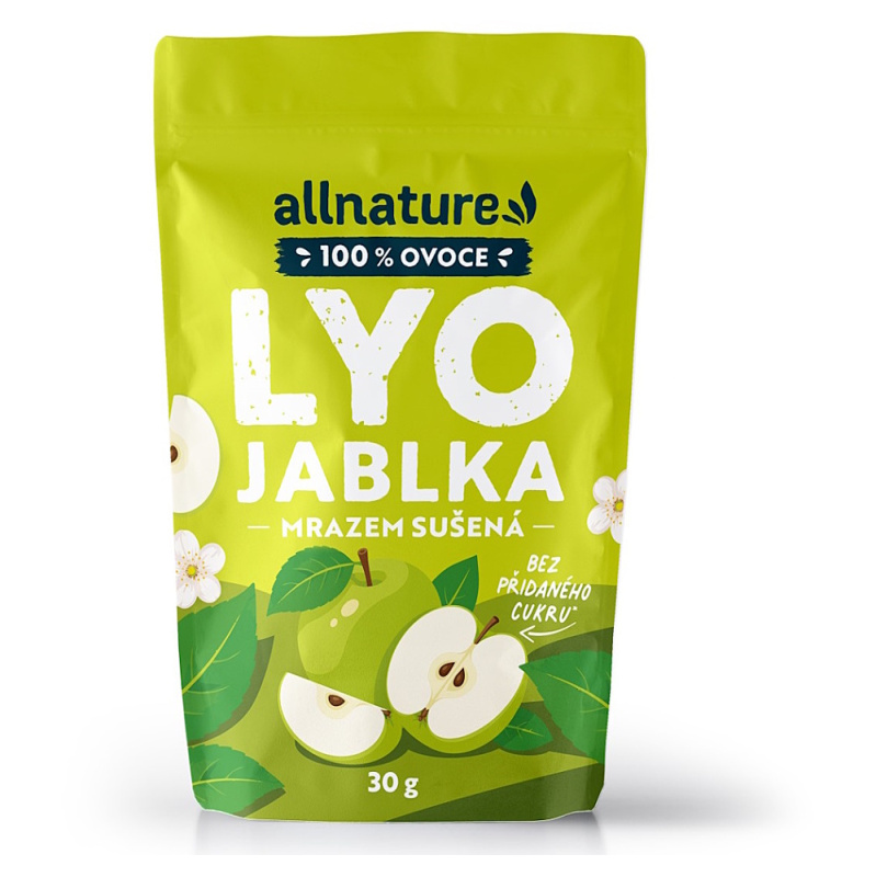 ALLNATUR Jablka sušená mrazem 30 g