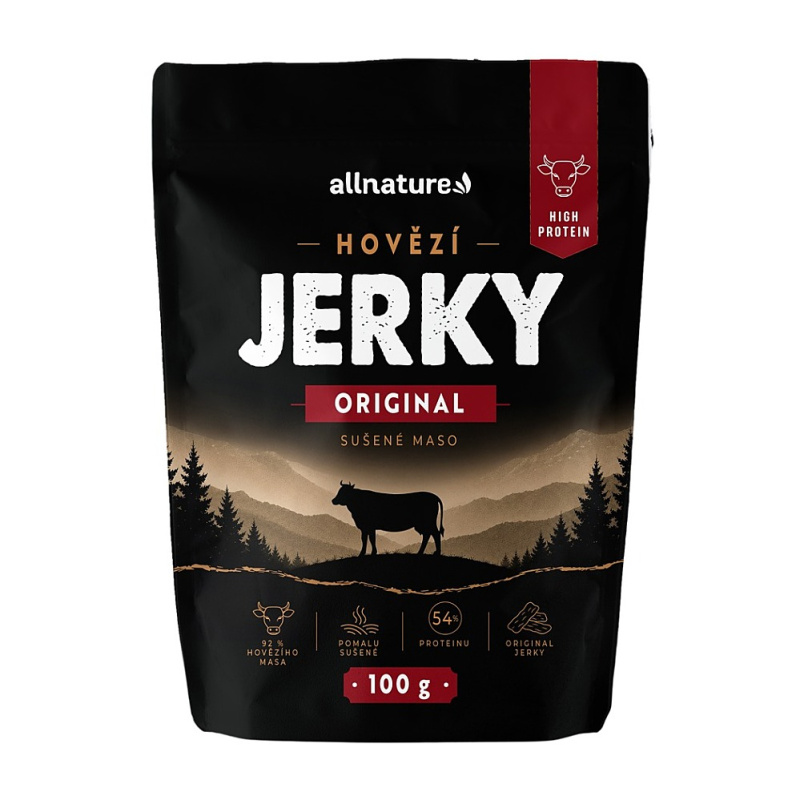 ALLNATURE Hovězí jerky original 100 g