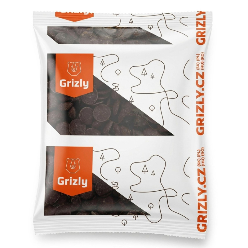 Grizly Čoko pecičky Hořká čokoláda 60%