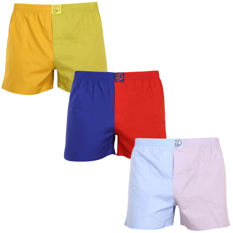 3PACK pánské trenky Dedoles vícebarevné (LB157356) XL, trenýrky