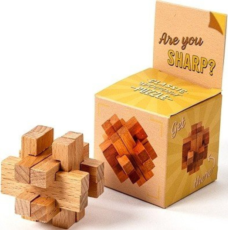 RECENTTOYS Are you Sharp - hra z kategorie Domino, hlavolamy