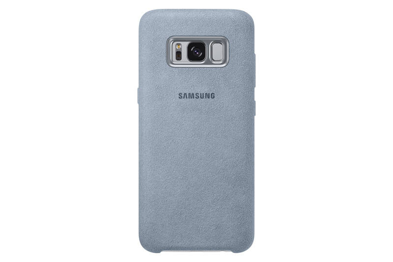Kryt Samsung Alcantara na mobil Samsung Galaxy S8+ (EF-XG955AMEGWW) / Mint Varianta: ivi1