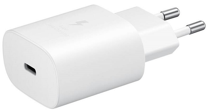 Nabíječka do sítě Samsung USB-C (EP-TA800NWEGEU) / 25 W / bílá Varianta: ivi1