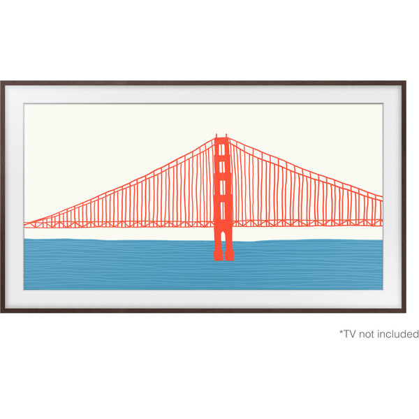 Samsung výměnný rám pro Frame TV 55" hnědý Hnědá