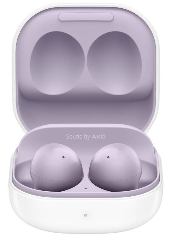 Bezdrátová sluchátka Samsung Galaxy Buds 2 / SM-R177NLVA / Bluetooth 5.2 / integrovaný mikrofon / fialová Varianta: ivi1