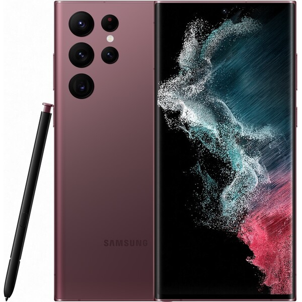 Samsung Galaxy S22 Ultra 5G 12GB/256GB vínová (Kategorie C)