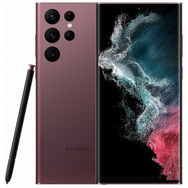Samsung Galaxy S22 Ultra 5G 12GB/512GB vínová (Kategorie C)