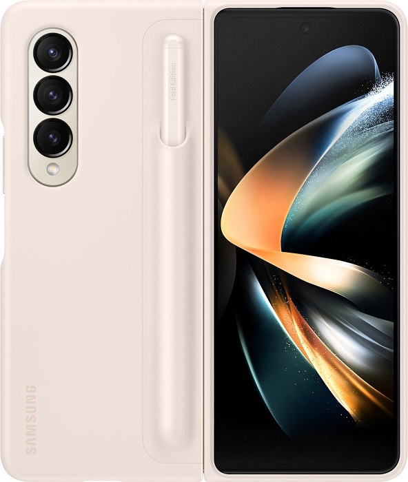 Kryt s držákem na S Pen na mobil Samsung Galaxy Z Fold4 (EF-OF93PCUEGWW) / béžová Varianta: ivi4