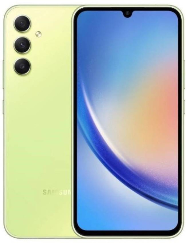 Mobilní telefon Samsung Galaxy A34 (SM-A346BLG) / 6GB/128GB / 5G / zelená Varianta: ivi1