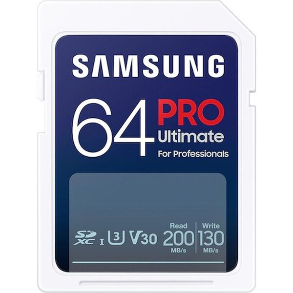 Samsung SDXC 64GB PRO ULTIMATE MB-SY64S/WW Bílá