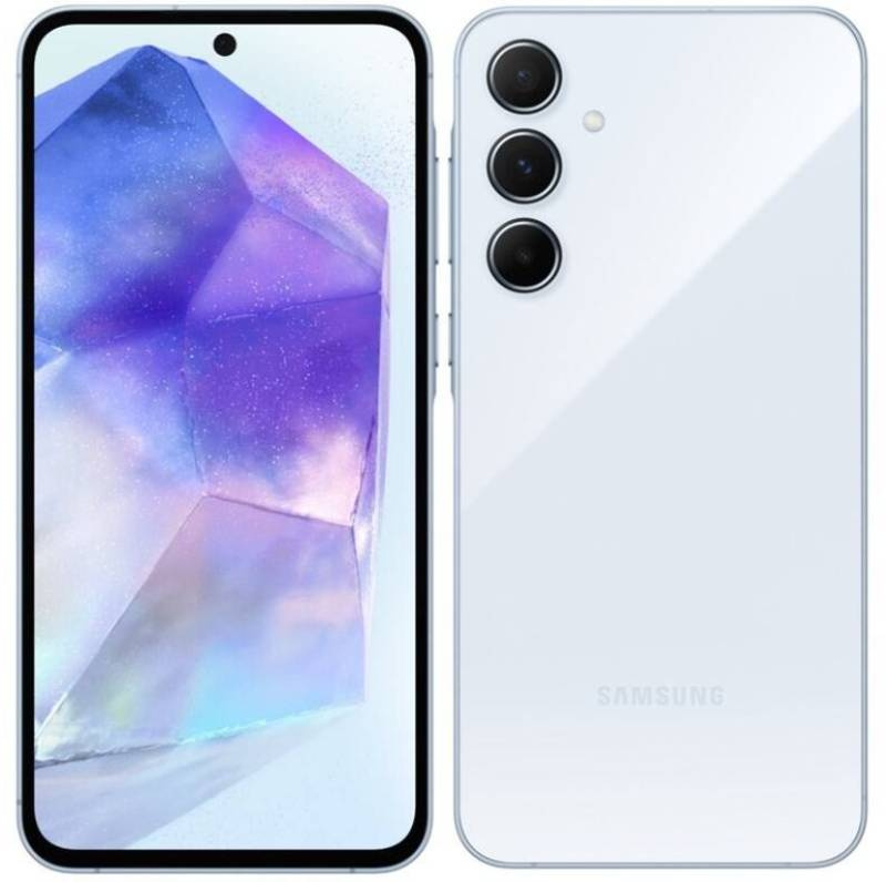 Mobilní telefon Samsung Galaxy A55 5G (SM-A556BLBAEUB) / 8GB/128GB / Awesome Iceblue Varianta: ivi1