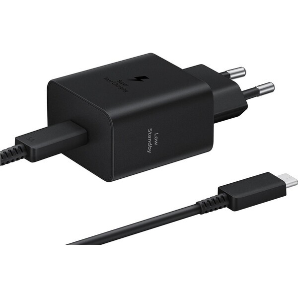 Samsung USB-C 45W nabíječka (EP-T4511XBEGEU) + USB-C kabel černá