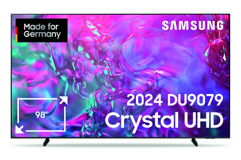 Smart televize Samsung GU98DU9079UXZG / 3840 × 2160 px / 98" (249 cm) / 4K Ultra HD / grafitově černá Varianta: ivi1