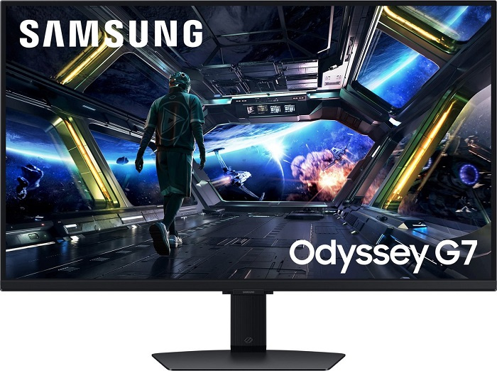 Monitor Samsung Odyssey G7 G70D (LS32DG702EUXEN) / 32" / 3840 × 2160 px / 33 W / černá Varianta: ivi1