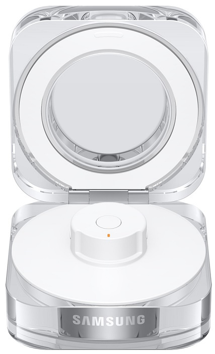 Nabíjecí pouzdro pro Samsung Galaxy Ring (vel. 11) (EP-QQ501CWEGWW) / transparentní/bílá Varianta: ivi1