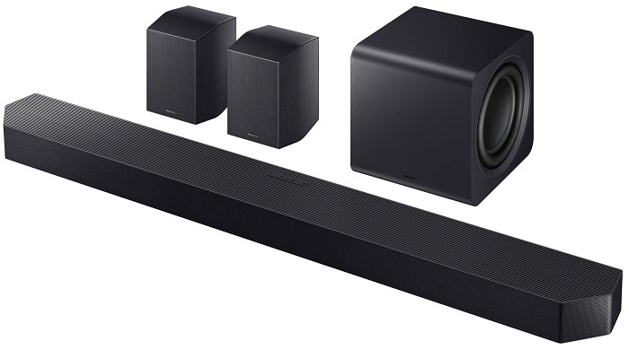 Soundbar Samsung HW-Q995GF/ZG / 11.1.4 / 756 W / černá Varianta: ivi1
