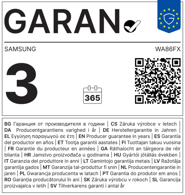86" LED Samsung WA86FX-P-UHD,450cd,AN,CAM