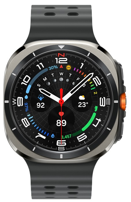 Chytré hodinky Samsung Galaxy Watch Ultra (2025) / 47 mm / LTE / Titanium Silver Varianta: ivi1