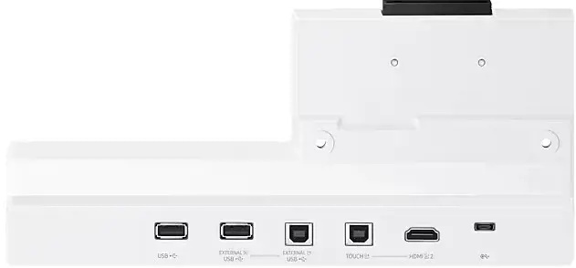 Samsung Flip WMFX - conectivity tray