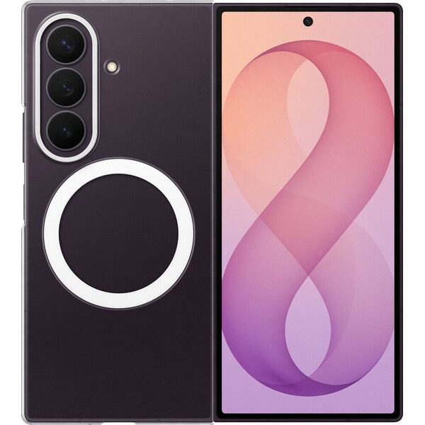Samsung Průhledný kryt s magnetem pro Galaxy Z Fold8 Ultra, Transparent