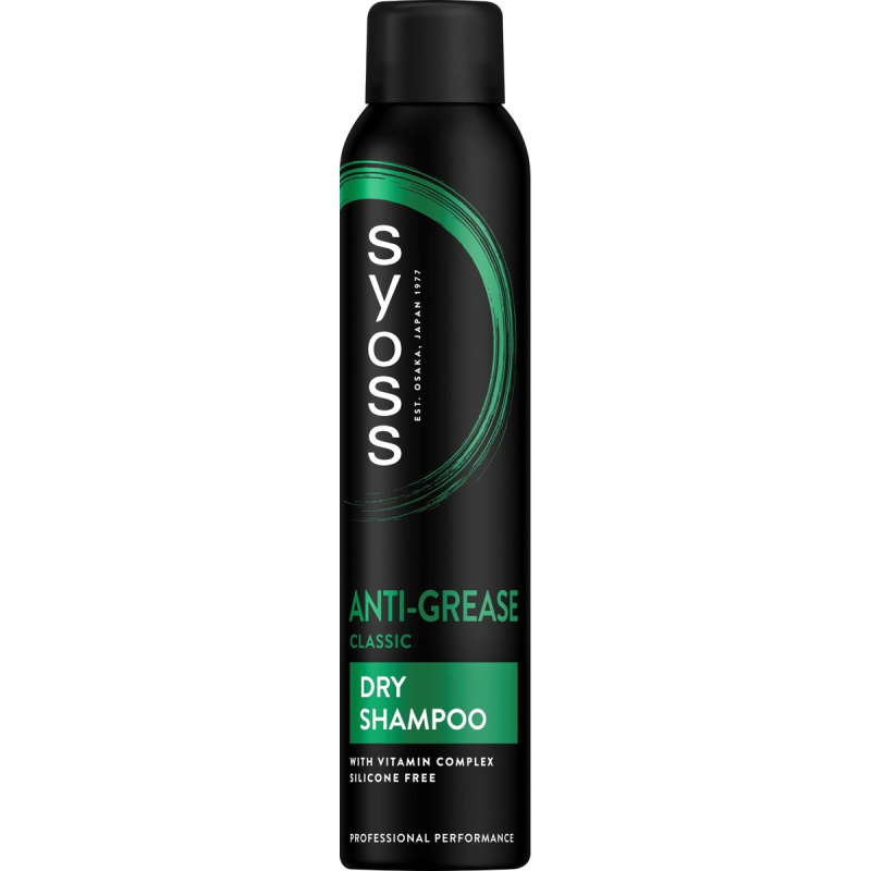 Syoss Anti Grease suchý šampon pro rychle se mastící vlasy 200 ml