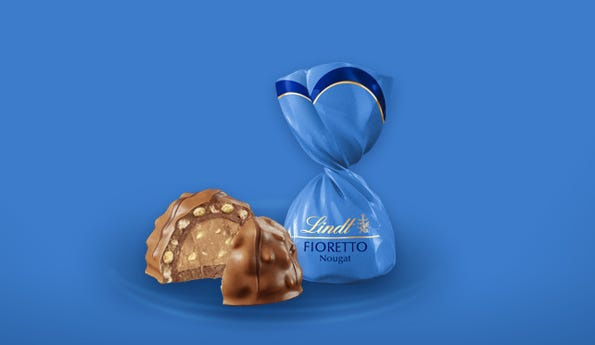 FIORETTO Mini Nugát (Přibližně 8 pralinek / 100g)